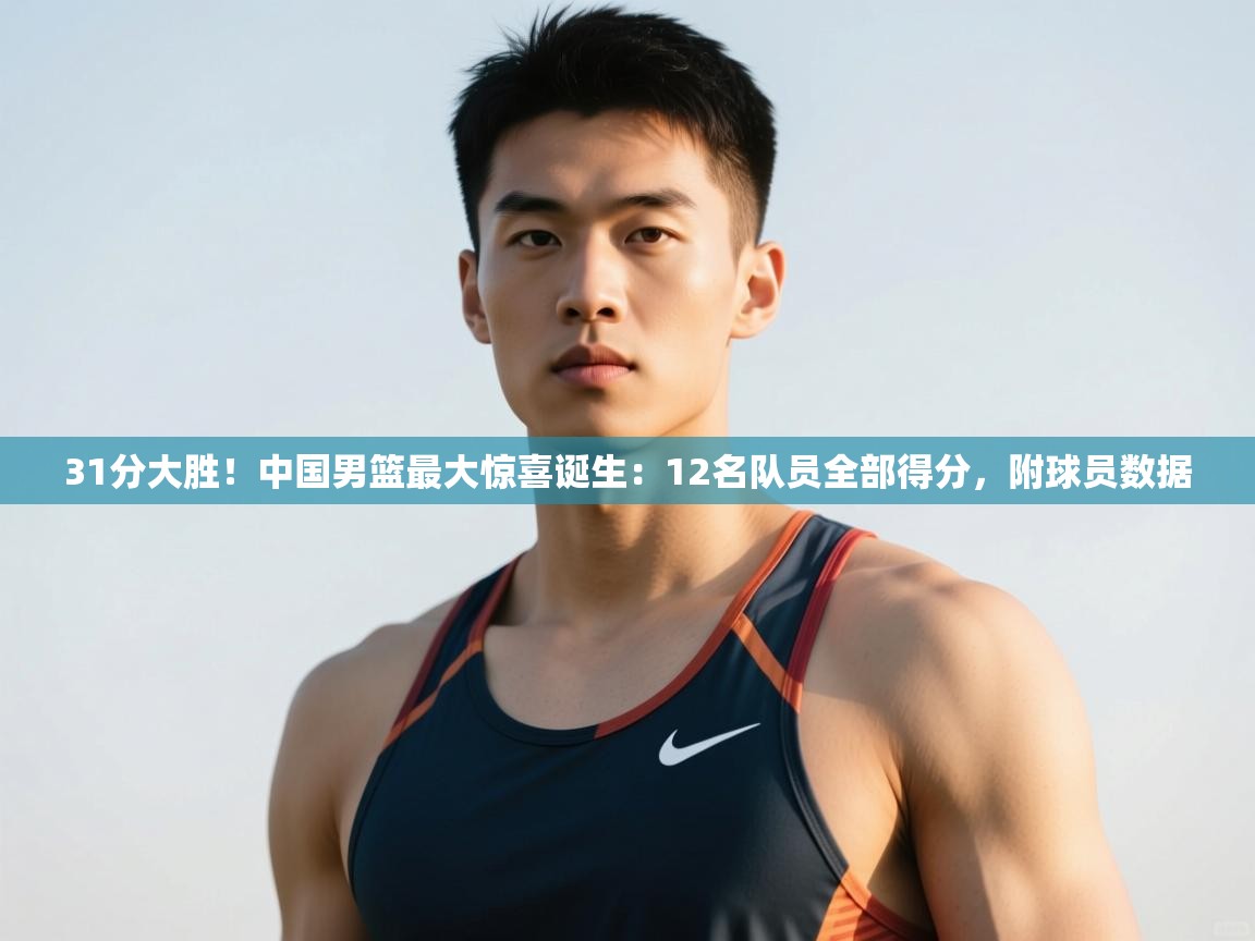 问鼎娱乐入口-31分大胜！中国男篮最大惊喜诞生：12名队员全部得分，附球员数据  第2张