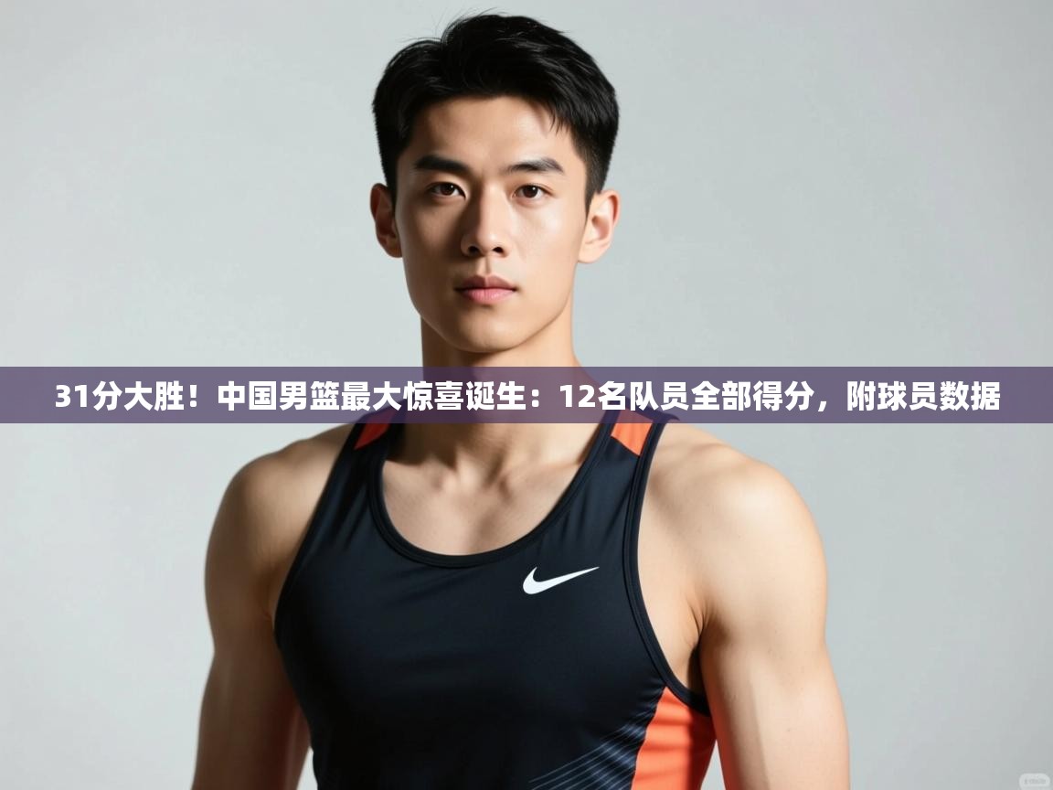 问鼎娱乐入口-31分大胜！中国男篮最大惊喜诞生：12名队员全部得分，附球员数据  第3张
